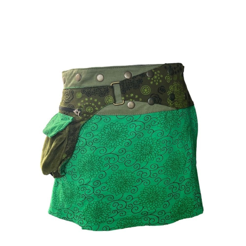 Hippie festival skirt adjustable waist